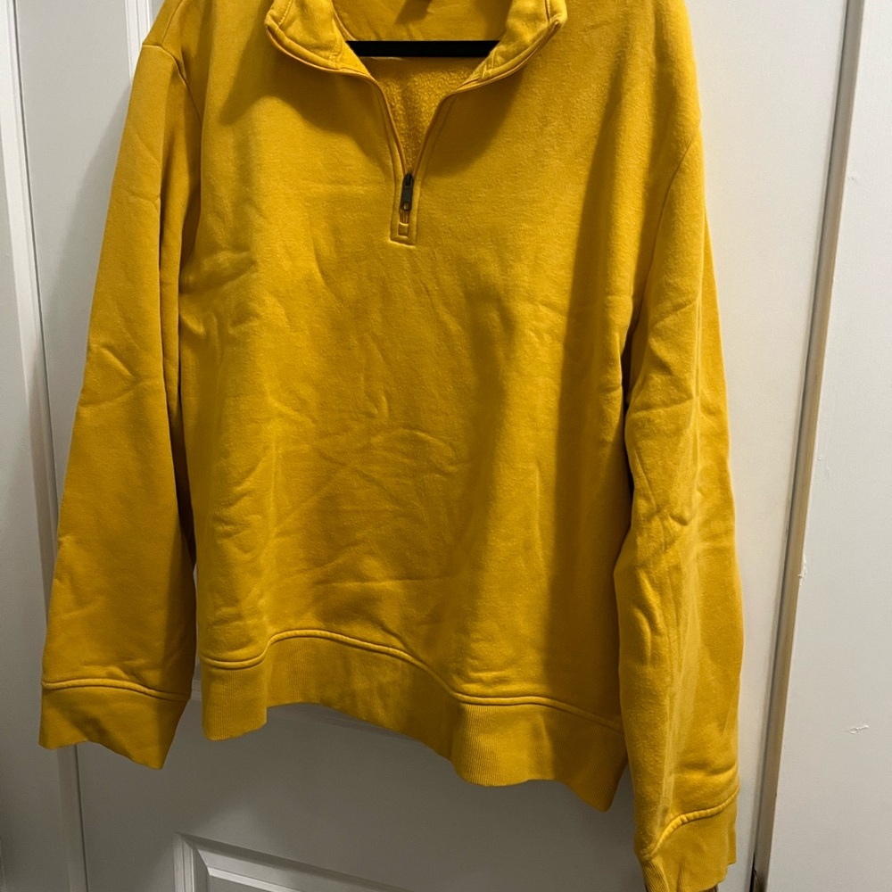 Amazon Essentials Yellow Pullover